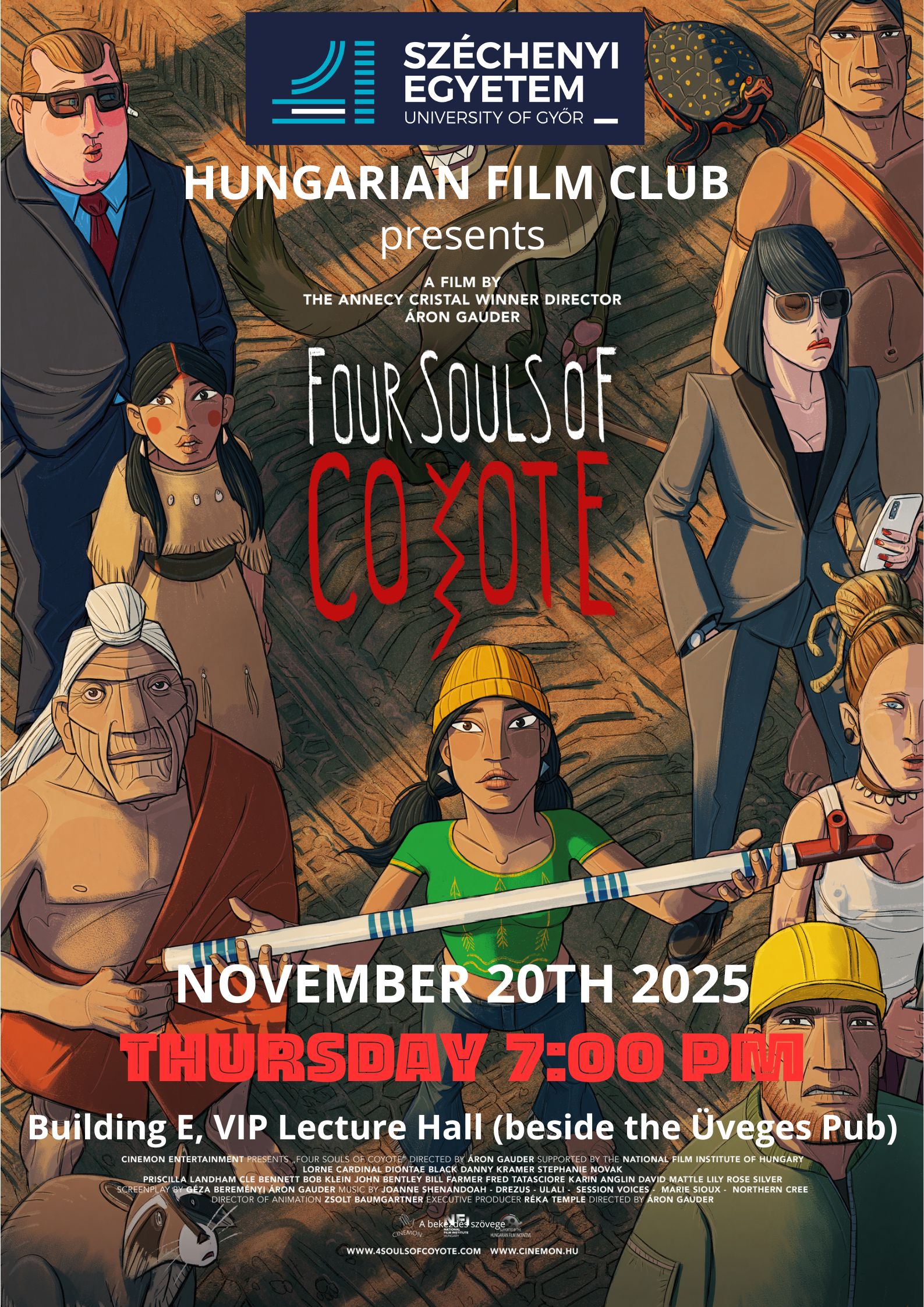 Four Souls of Cojote: As long as the grass grows – Hungarian with English subtitles